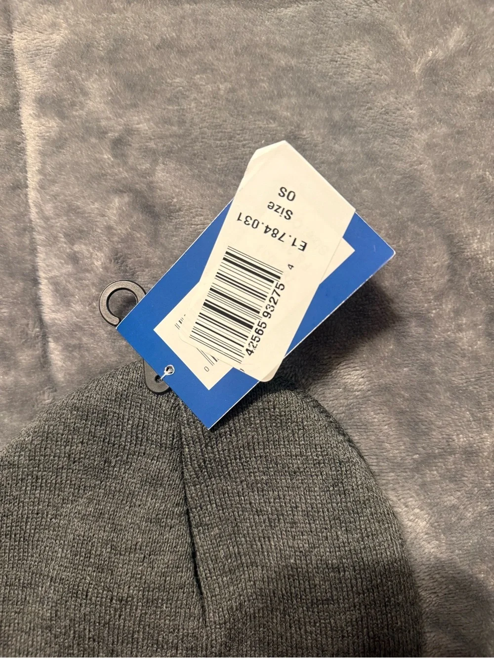 KEY Logo Gray Kids Beanie - Brand